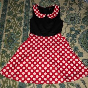 Minnie Mouse Dress size Small Worn Once